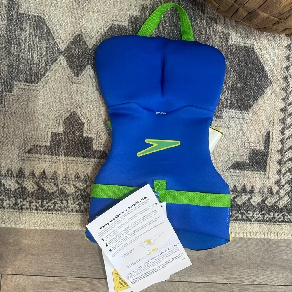 New Speedo Infant ~30 LB Pineapple Print Life Jacket Vest Swim NWT~ Speedo